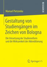 Cover-Bild Gestaltung von Studiengängen im Zeichen von Bologna