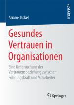 Cover-Bild Gesundes Vertrauen in Organisationen