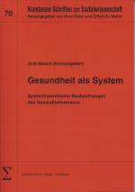 Cover-Bild Gesundheit als System