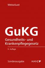 Cover-Bild Gesundheits- und Krankenpflegegesetz GuKG