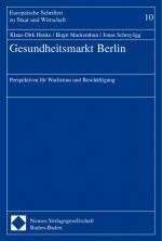 Cover-Bild Gesundheitsmarkt Berlin