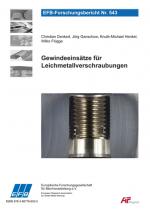 Cover-Bild Gewindeeinsätze für Leichmetallverschraubungen