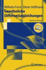 Cover-Bild Gewöhnliche Differentialgleichungen