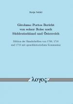 Cover-Bild Girolamo Portos Bericht von seiner Reise nach Süddeutschland und Österreich