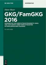 Cover-Bild GKG/FamGKG 2016