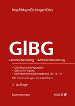 Cover-Bild GlBG Gleichbehandlung - Antidiskriminierung