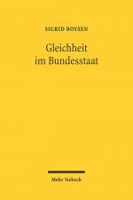 Cover-Bild Gleichheit im Bundesstaat