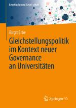 Cover-Bild Gleichstellungspolitik im Kontext neuer Governance an Universitäten