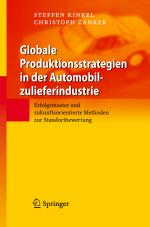 Cover-Bild Globale Produktionsstrategien in der Automobilzulieferindustrie