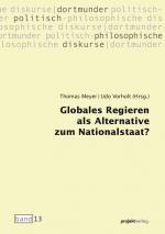 Cover-Bild Globales Regieren als Alternative zum Nationalstaat?