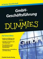 Cover-Bild GmbH-Geschäftsführung für Dummies