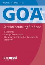 Cover-Bild GOÄ (Gebührenordnung für Ärzte)