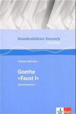 Cover-Bild Goethe "Faust I"