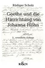 Cover-Bild Goethe und die Hinrichtung von Johanna Höhn