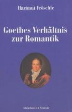 Cover-Bild Goethes Verhältnis zur Romantik