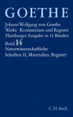 Cover-Bild Goethes Werke Bd. 14: Naturwissenschaftliche Schriften II. Materialien. Register