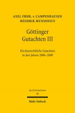 Cover-Bild Göttinger Gutachten III