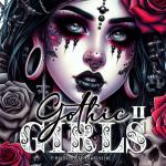 Cover-Bild Gothic Girls Malbuch für Ewachsene 2