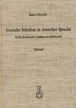 Cover-Bild Gotische Schriften in deutscher Sprache