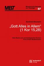 Cover-Bild "Gott alles in Allem" (1 Kor 15,28)