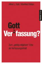 Cover-Bild Gott in die Verfassung?