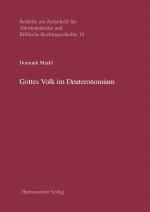 Cover-Bild Gottes Volk im Deuteronomium