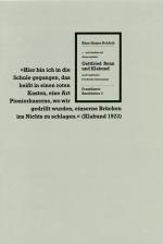 Cover-Bild Gottfried Benn und Klabund am Frankfurter Friedrichs-Gymnasium