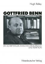 Cover-Bild Gottfried Benn