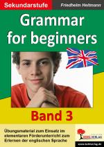 Cover-Bild Grammar for beginners