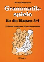 Cover-Bild Grammatikspiele für die Klassen 3/4