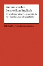 Cover-Bild Grammatisches Lernlexikon Englisch