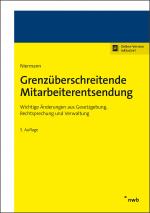 Cover-Bild Grenzüberschreitende Mitarbeiterentsendung