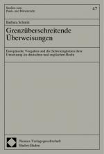 Cover-Bild Grenzüberschreitende Überweisungen