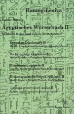 Cover-Bild Grosses Handwörterbuch Ägyptisch-Deutsch