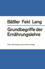 Cover-Bild Grundbegriffe der Ernährungslehre