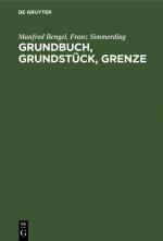 Cover-Bild Grundbuch, Grundstück, Grenze