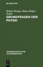 Cover-Bild Grundfragen der Physik