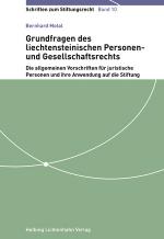Cover-Bild Grundfragen des liechtensteinischen Personen- und Gesellschaftsrechts