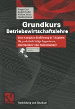 Cover-Bild Grundkurs Betriebswirtschaftslehre