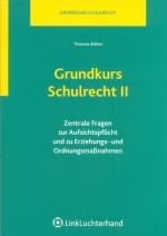 Cover-Bild Grundkurs Schulrecht II