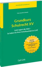 Cover-Bild Grundkurs Schulrecht XV