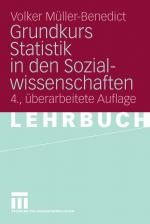 Cover-Bild Grundkurs Statistik in den Sozialwissenschaften