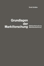 Cover-Bild Grundlagen der Marktforschung