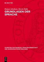 Cover-Bild Grundlagen der Sprache