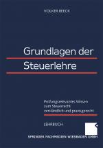 Cover-Bild Grundlagen der Steuerlehre