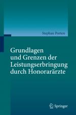 Cover-Bild Grundlagen und Grenzen der Leistungserbringung durch Honorarärzte