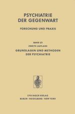 Cover-Bild Grundlagen und Methoden der Psychiatrie 2