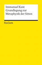 Cover-Bild Grundlegung zur Metaphysik der Sitten