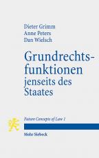 Cover-Bild Grundrechtsfunktionen jenseits des Staates