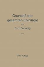 Cover-Bild Grundriss der Gesamten Chirurgie